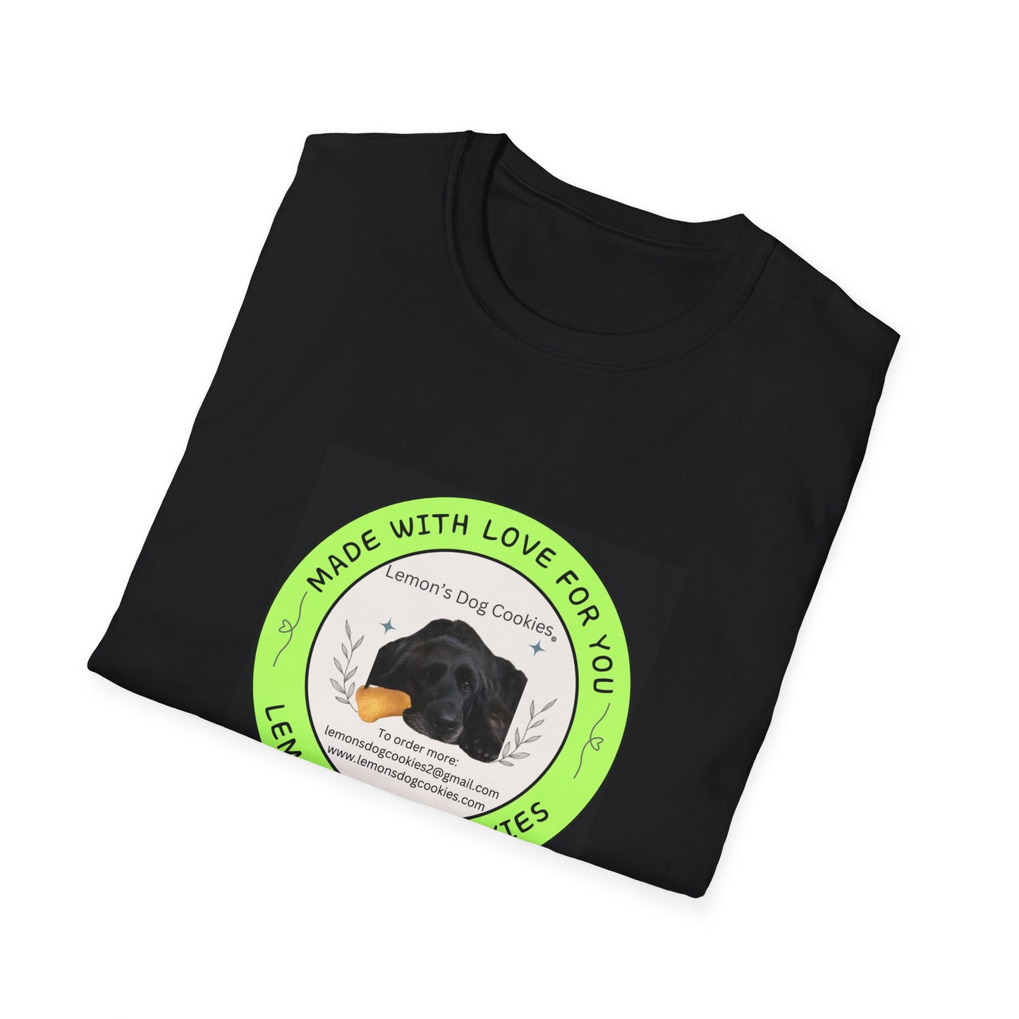 Lemon's Dog Cookies Logo T-Shirt